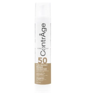 Bronze tinted SPF 50 sunscreen – CF Sun Protect SPF 50 Bronze from Skinhorizon Clinic London