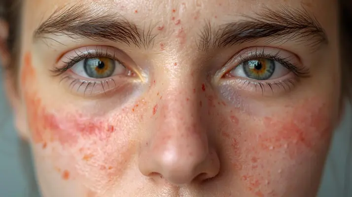 Eczema Around the Eyes & Face