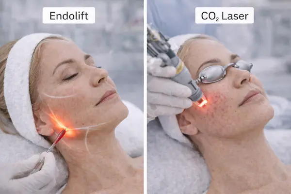 Endolift vs. CO₂ Laser