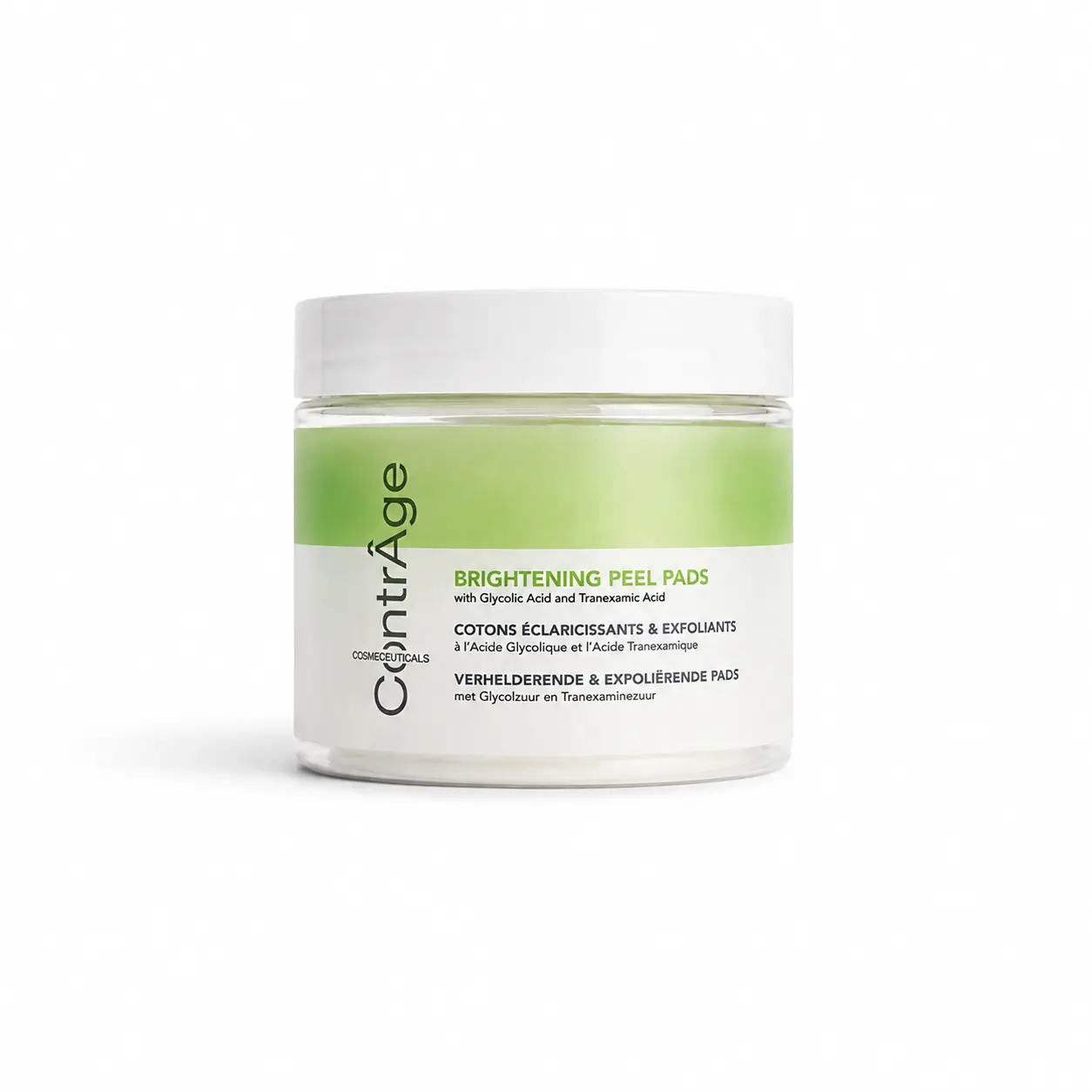 ContrAge Brightening Peel Pads with Glycolic Acid & Tranexamic Acid 1 ContrAge Brightening Peel Pads with Glycolic Acid & Tranexamic Acid