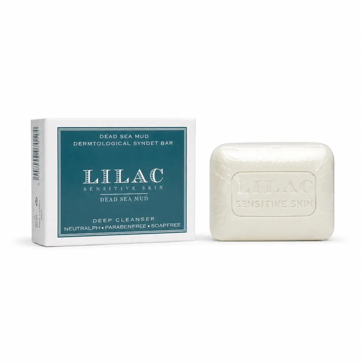 Lilac Dead Sea Mud Deep Cleansing Syndet Bar 1 Lilac Dead Sea Mud Deep Cleansing Syndet Bar