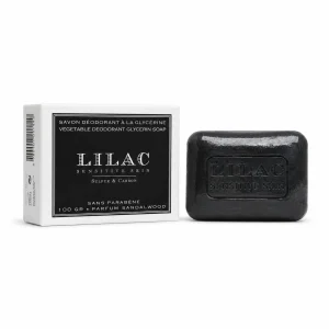 Lilac Sulfur Deodorising Cleansing Bar with Sandalwood